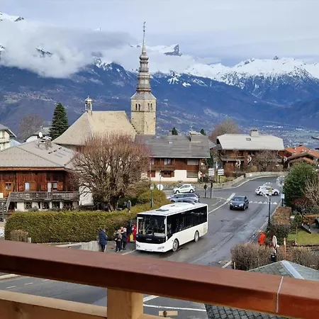 Domek alpejski D'exception Centre - Vue Panoramique Eglise, Mont Blanc *