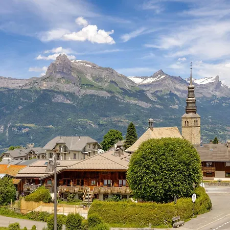 D'exception Centre - Vue Panoramique Eglise, Mont Blanc Domek alpejski Combloux